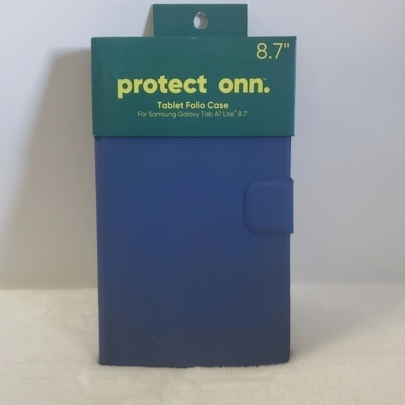 Protect Onn. 8.7" Blue Tablet Folio Case Samsung Galaxy Tab A7 Lite NWT - Picture 4 of 11